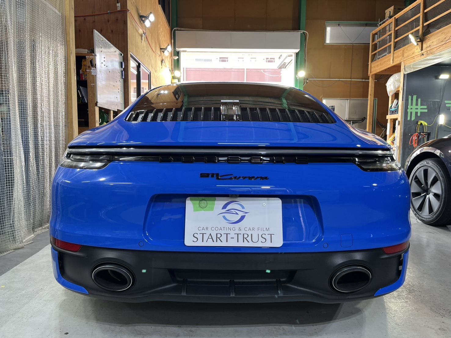 ポルシェ 911カレラ 施工写真 (9)