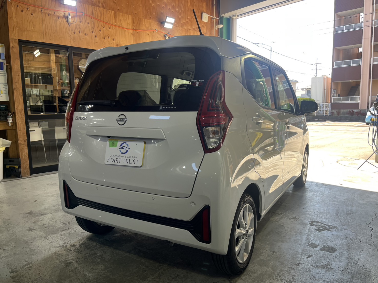 日産 デイズ 施工写真 (10)