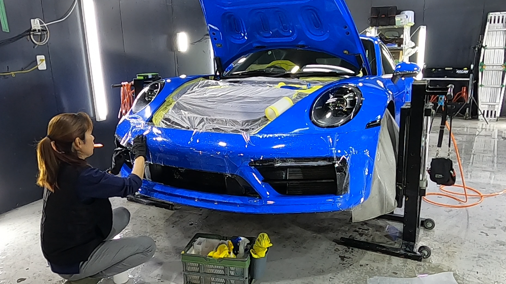 ポルシェ 911カレラ 施工写真 (15)
