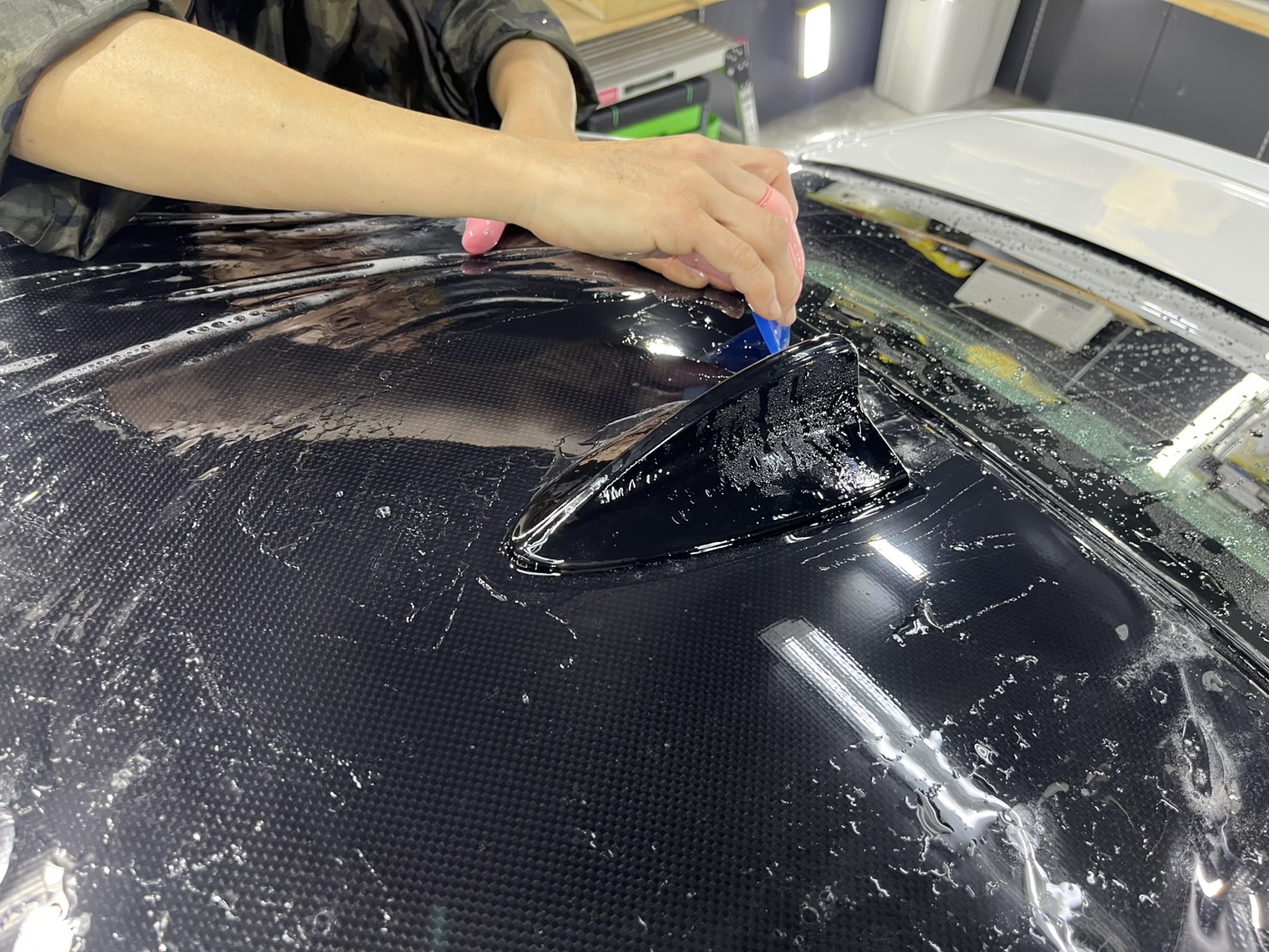 トヨタ カローラ プロテクションフィルムの仕上がり