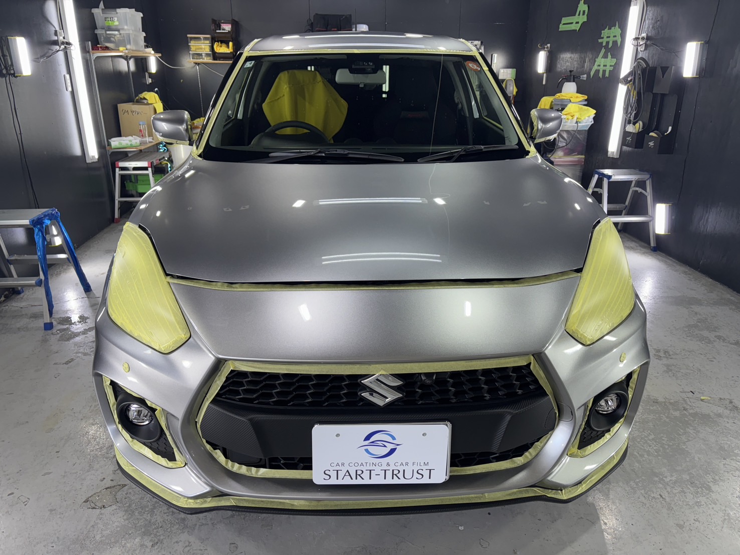 スズキ スイフトスポーツ 施工写真 (9)