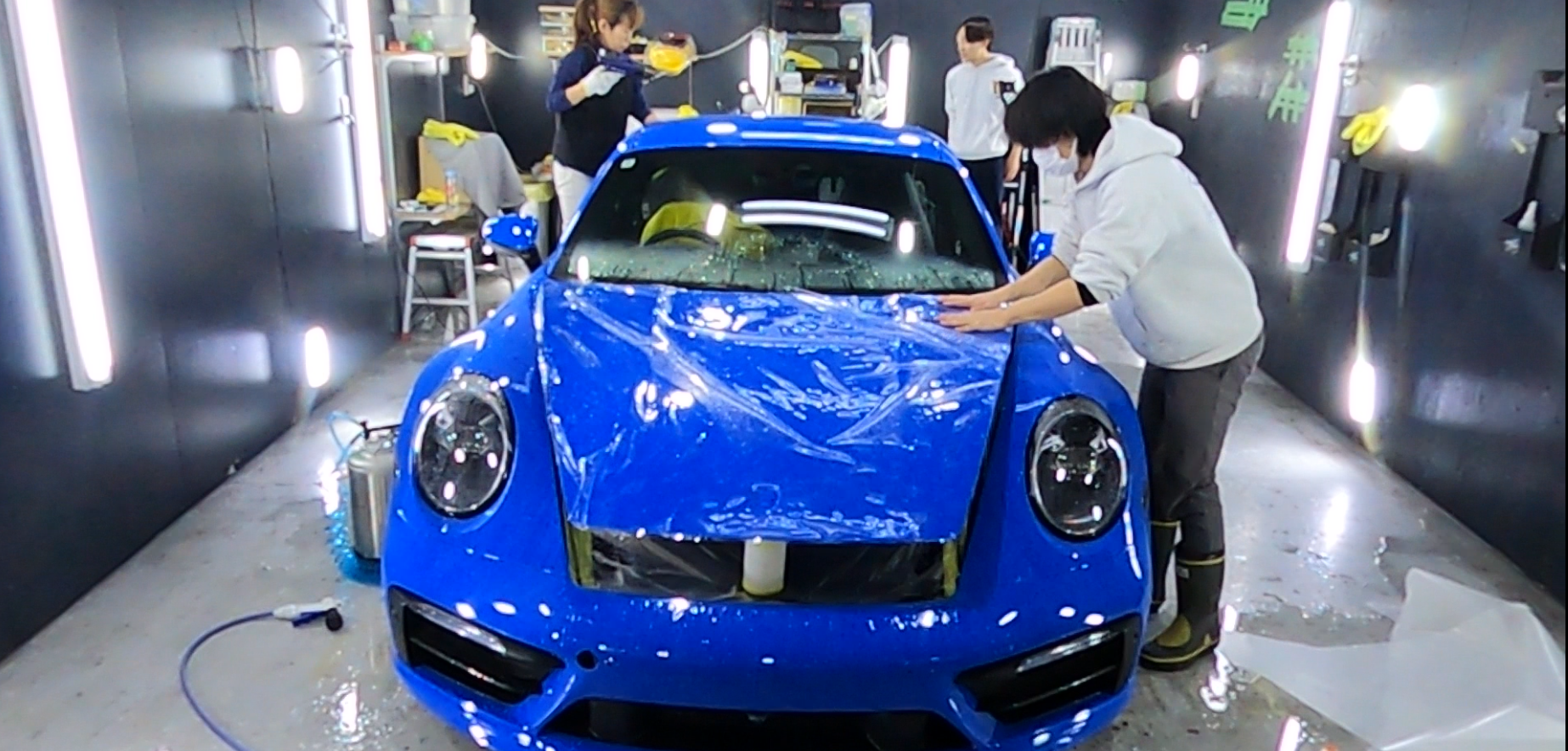 ポルシェ 911カレラ 施工写真 (14)