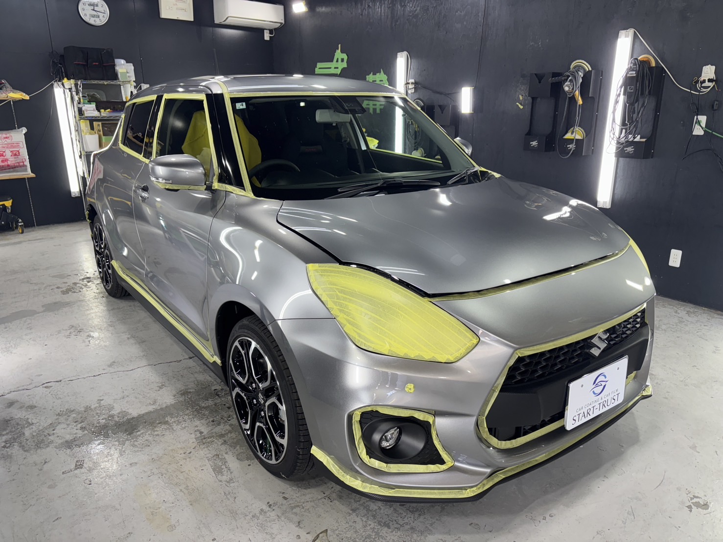 スズキ スイフトスポーツ 施工写真 (8)