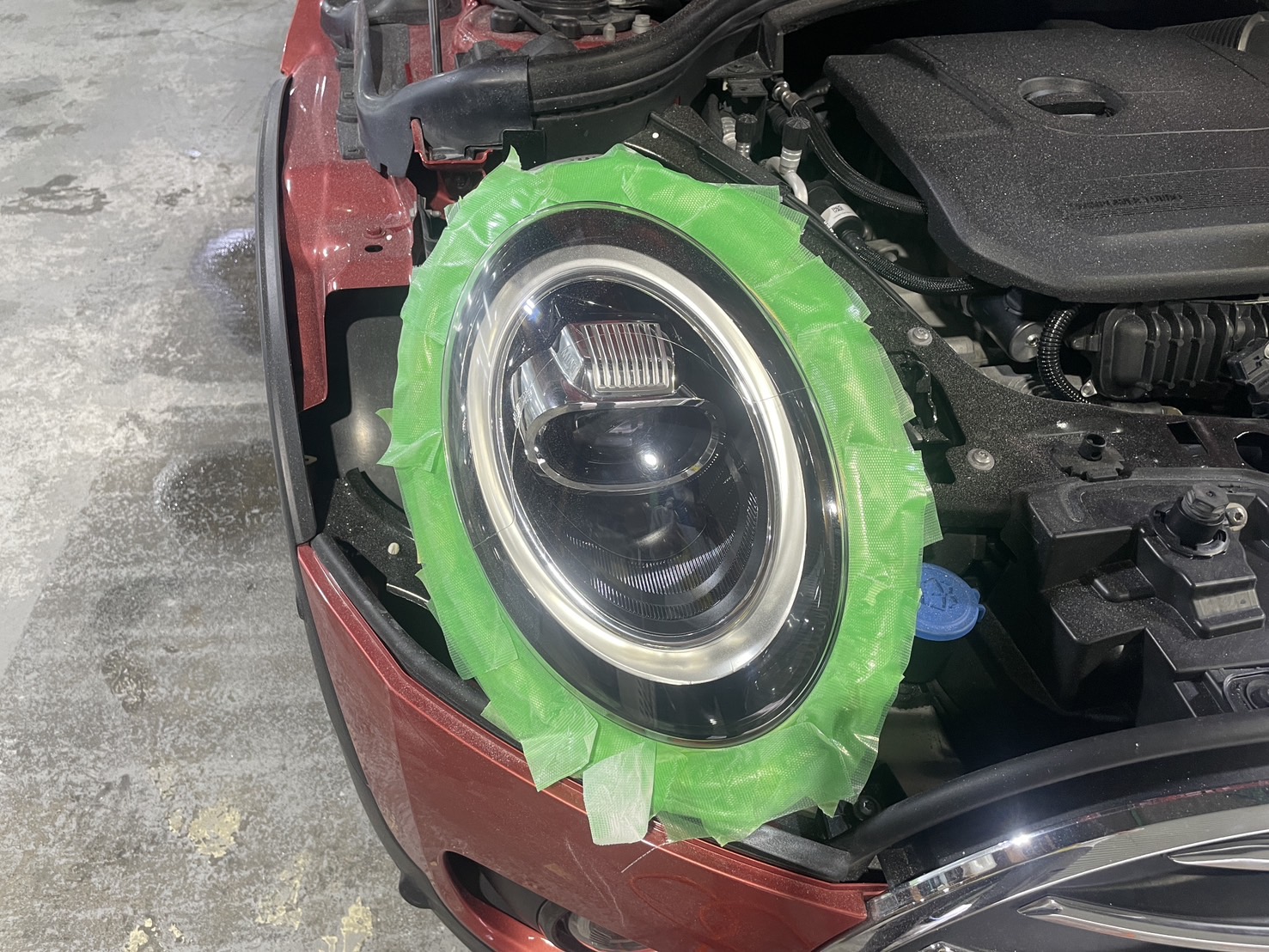 トヨタ カローラ プロテクションフィルムの仕上がり
