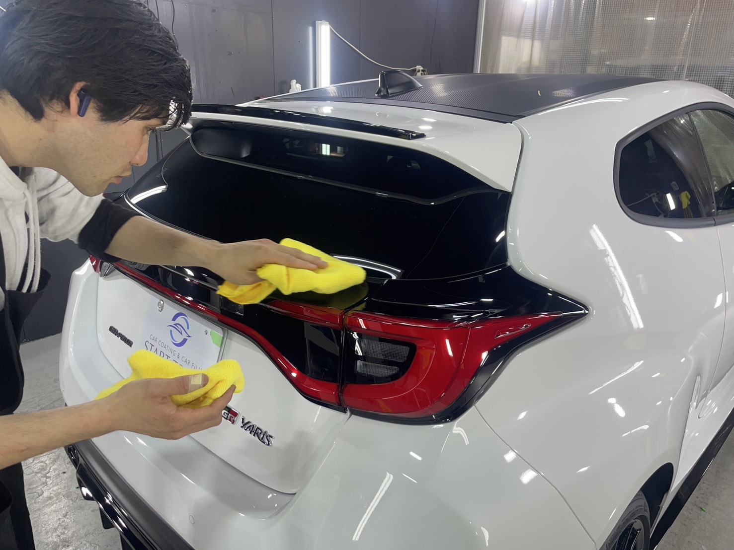 トヨタ GRヤリス 施工写真 (10)