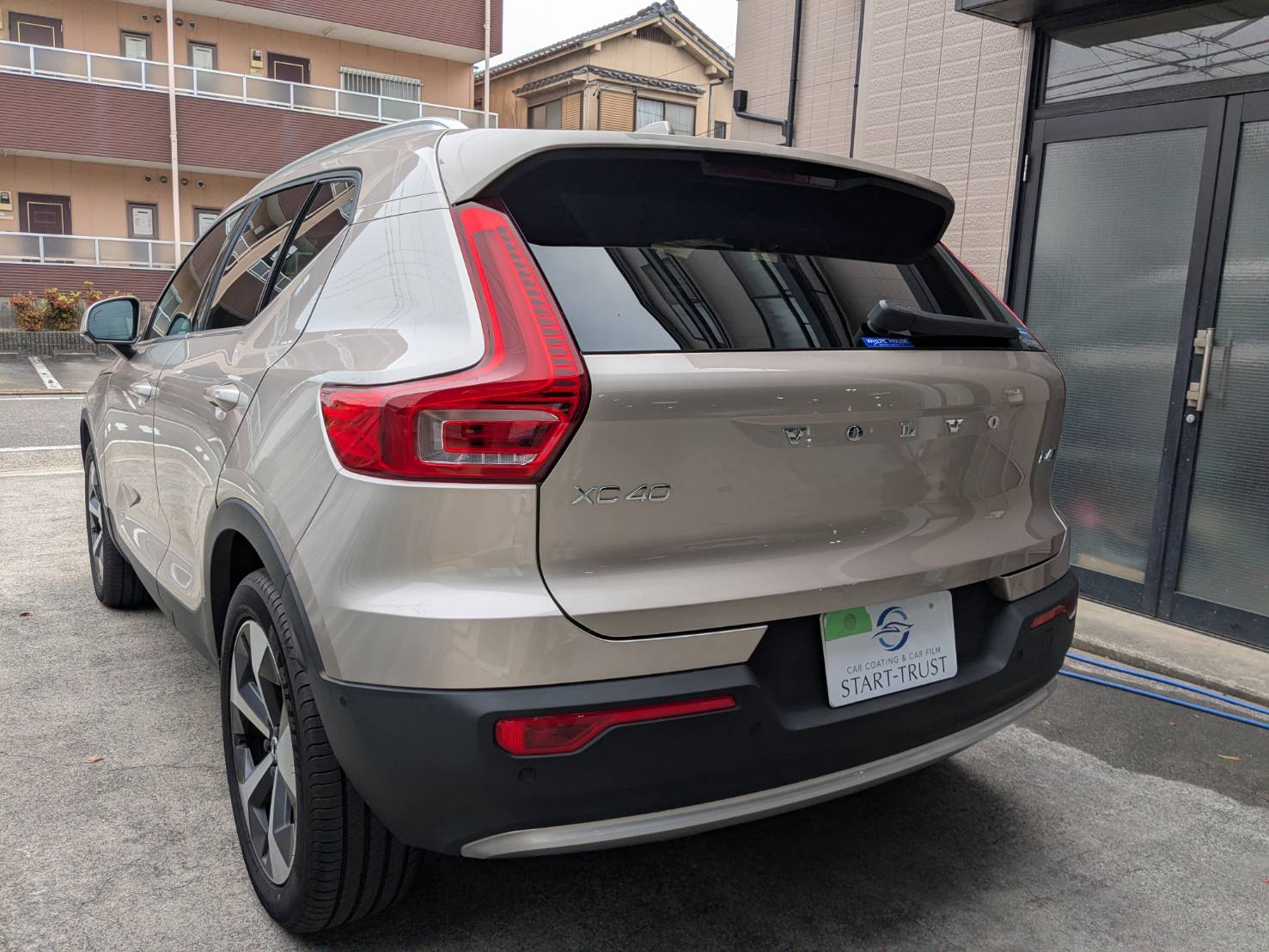 ボルボ XC40 施工写真 (4)