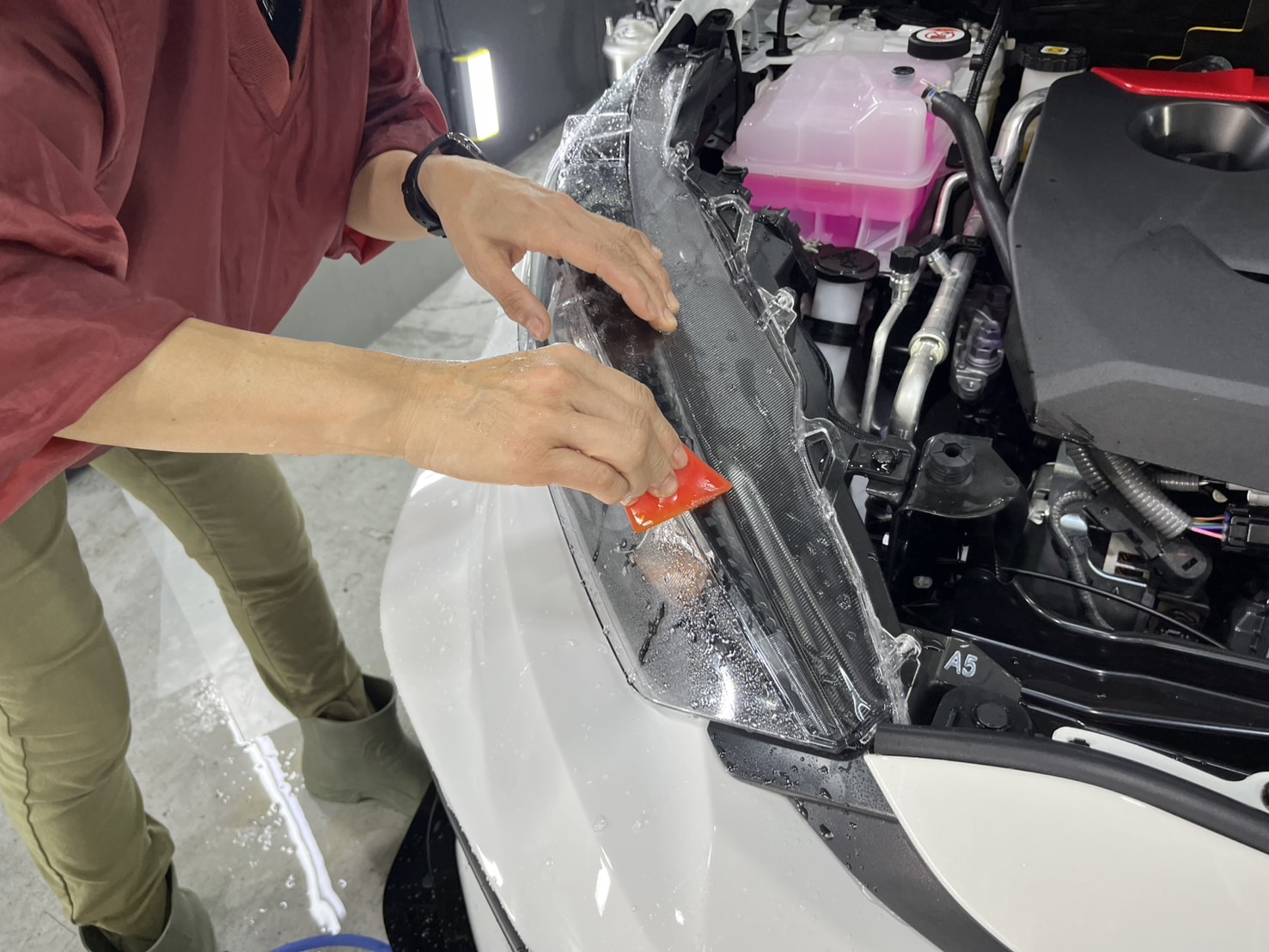トヨタ GRヤリス 施工写真 (23)