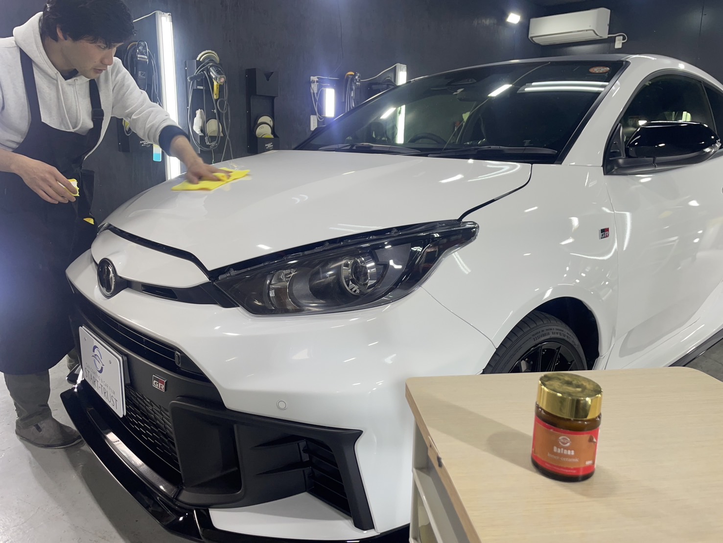 トヨタ GRヤリス 施工写真 (6)