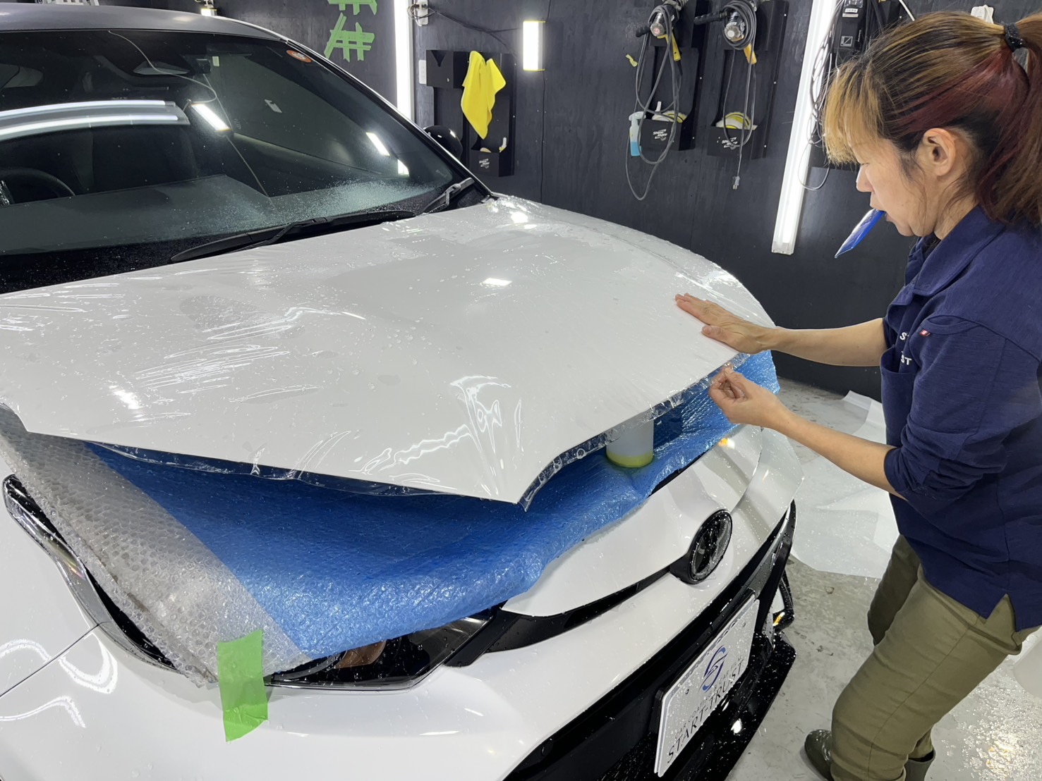 トヨタ GRヤリス 施工写真 (25)