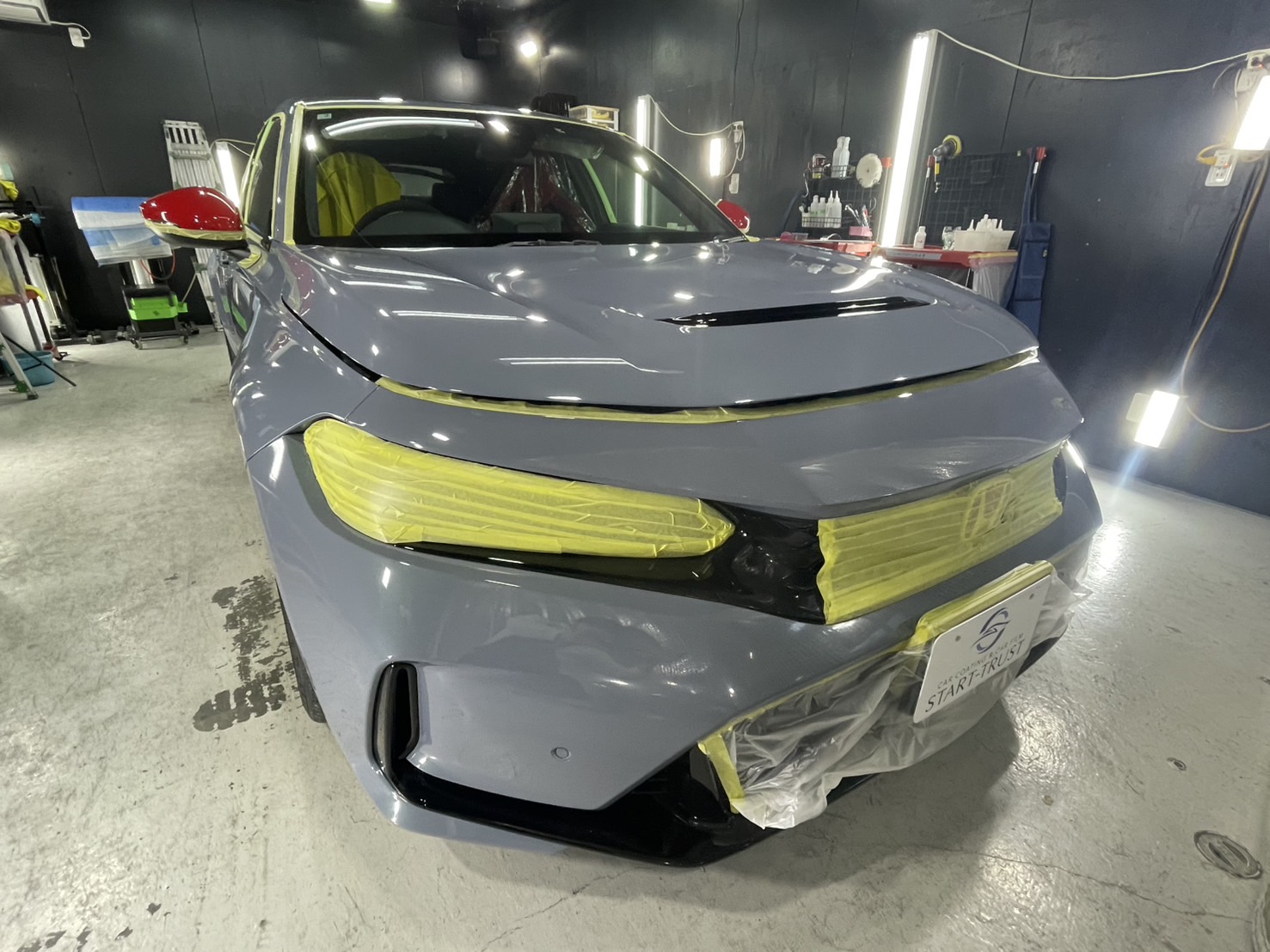 ホンダ シビックタイプR 施工写真 (5)