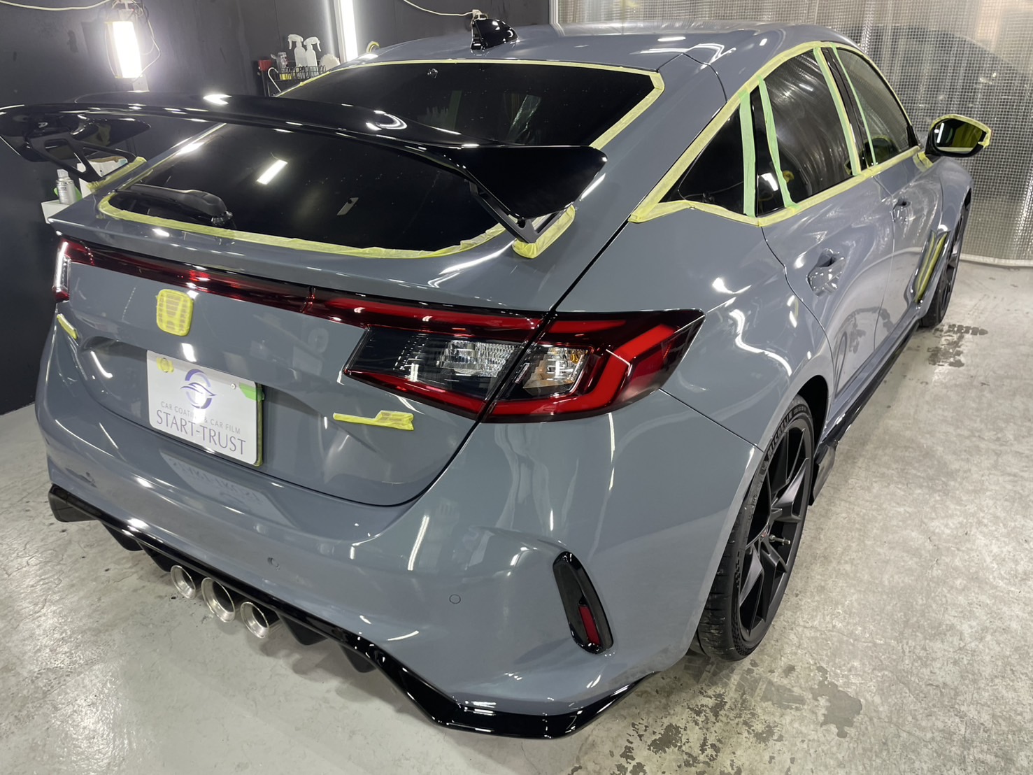 ホンダ シビックタイプR 施工写真 (8)