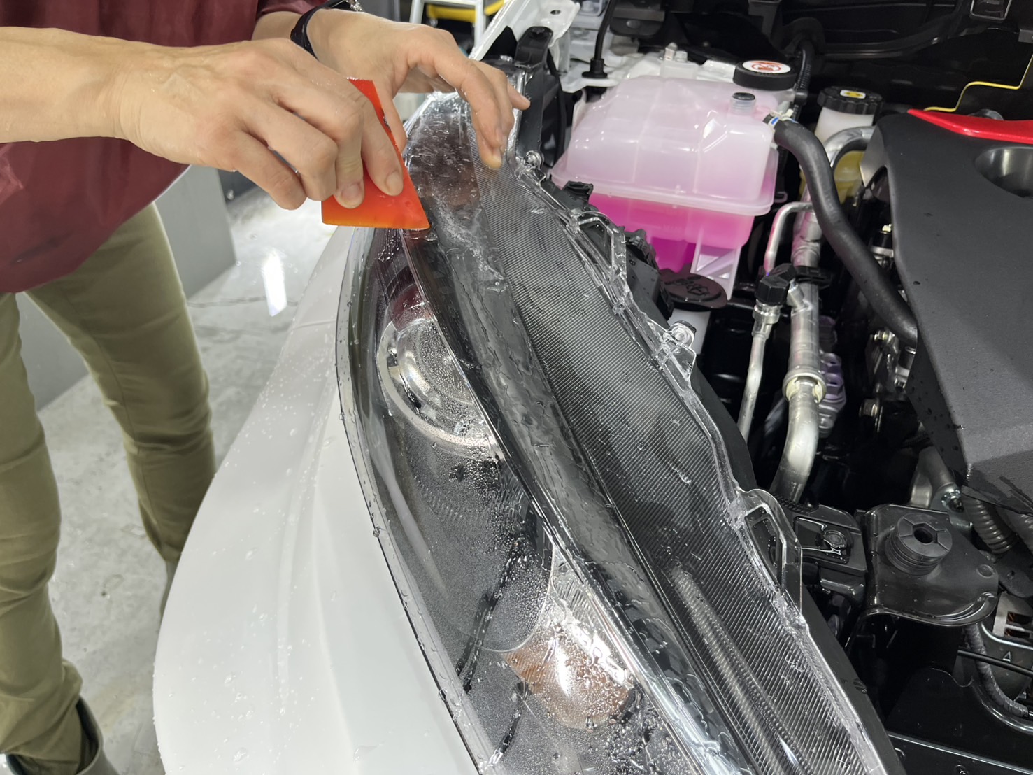 トヨタ GRヤリス 施工写真 (24)