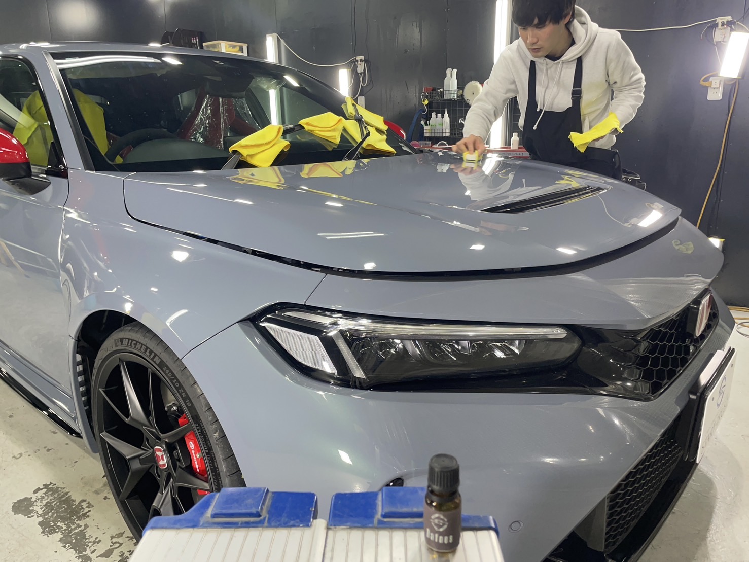 ホンダ シビックタイプR 施工写真 (11)