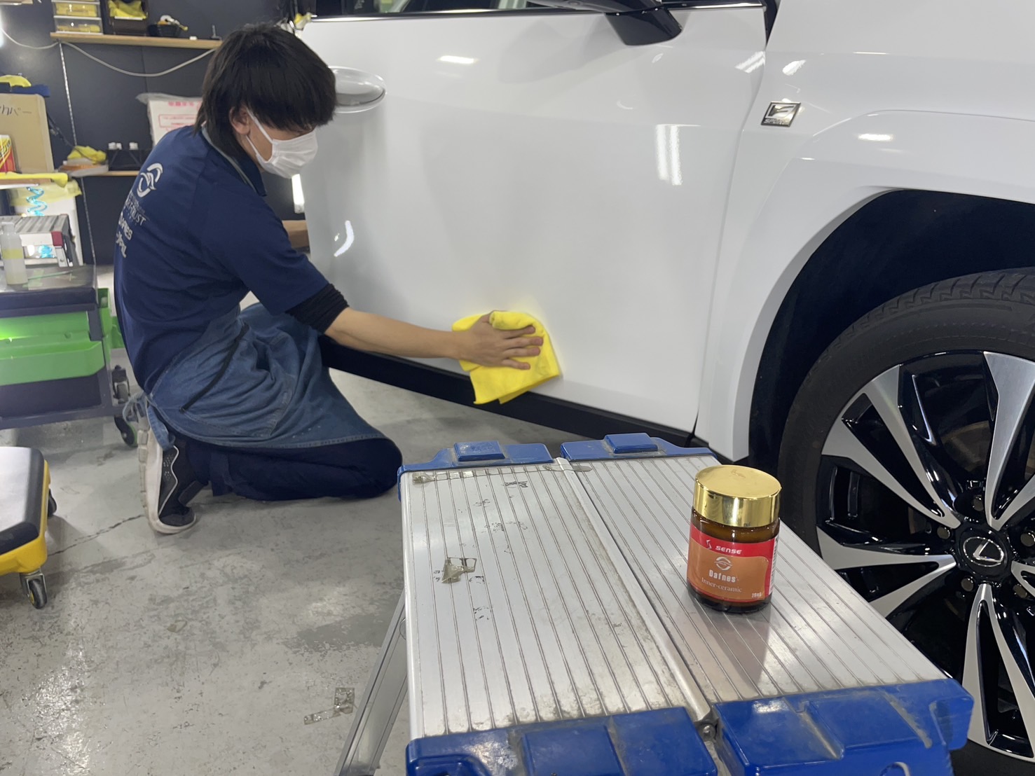 レクサス UX250h 施工写真 (12)