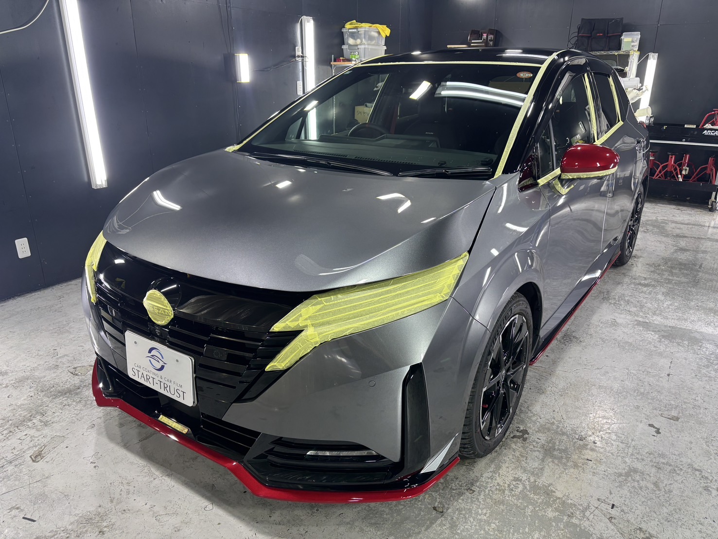 日産 オーラニスモ 施工写真 (14)