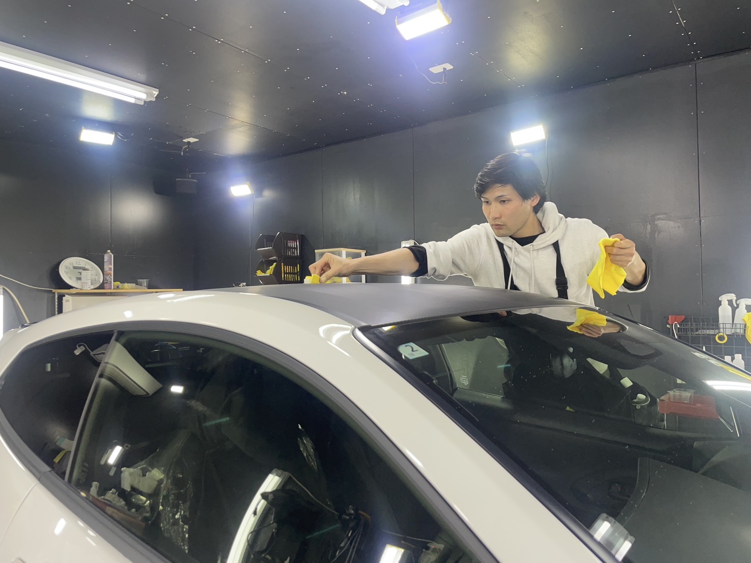 トヨタ GRヤリス 施工写真 (5)