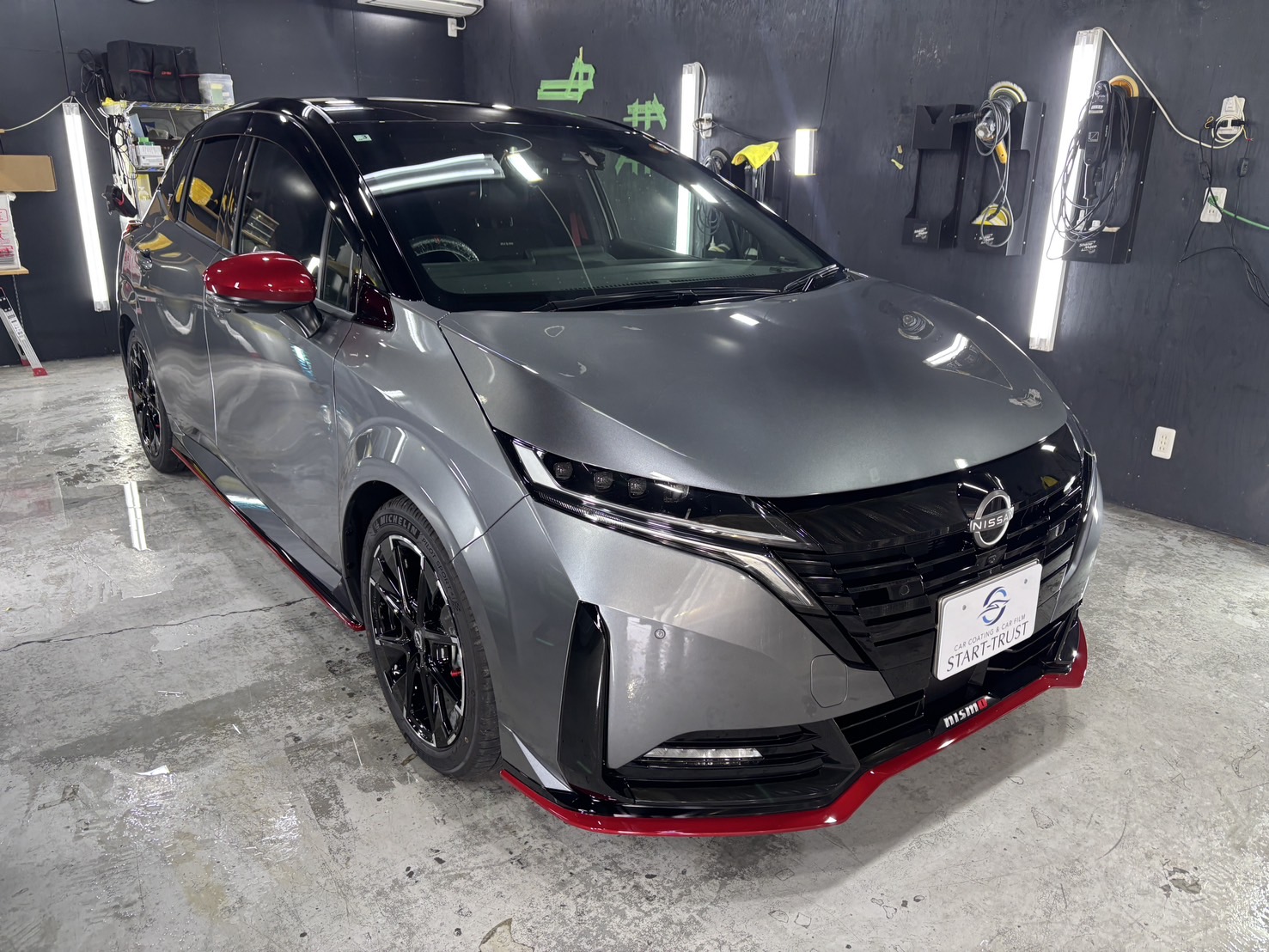 日産 オーラニスモ 施工写真 (17)