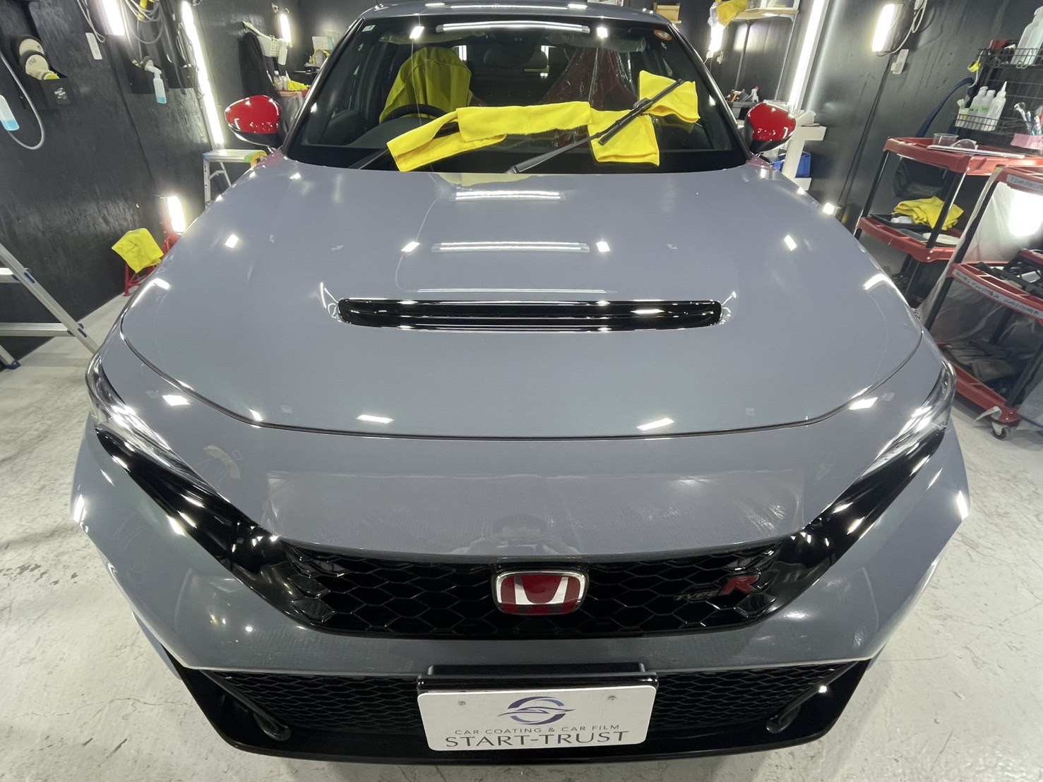 ホンダ シビックタイプR 施工写真 (3)