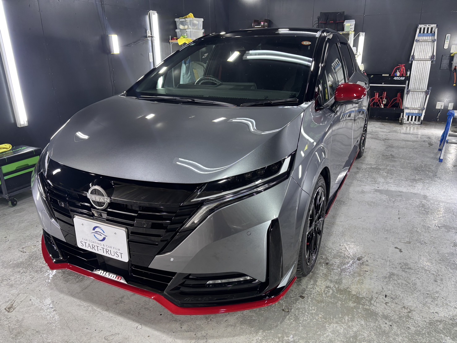 日産 オーラニスモ 施工写真 (19)
