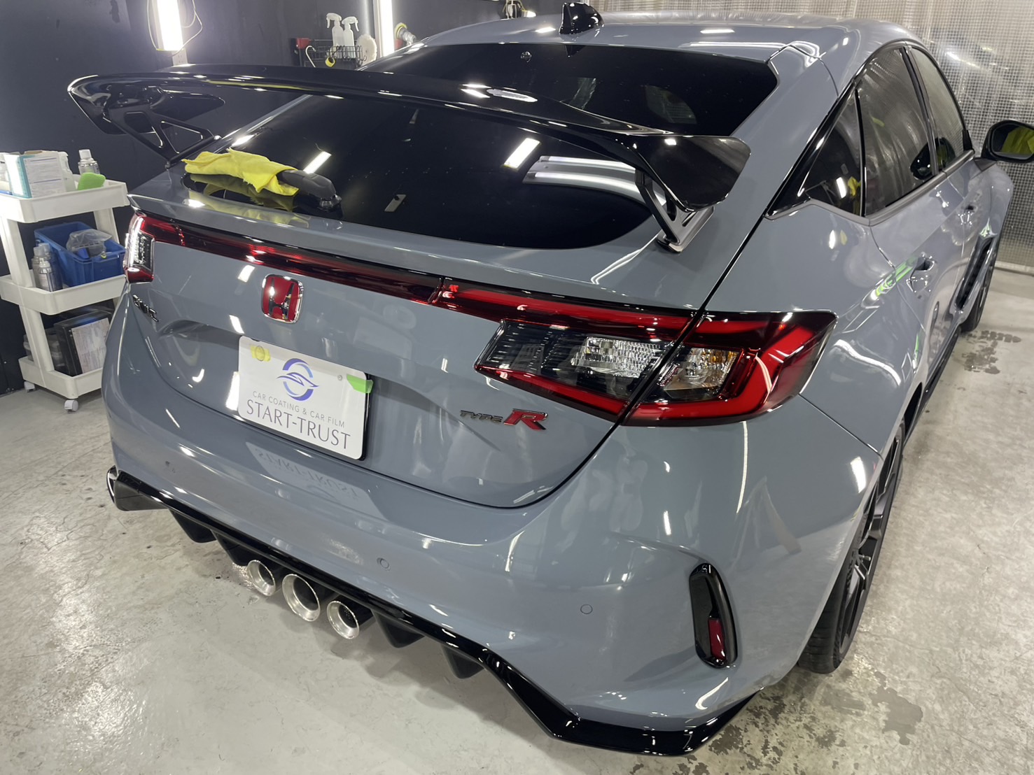 ホンダ シビックタイプR 施工写真 (23)