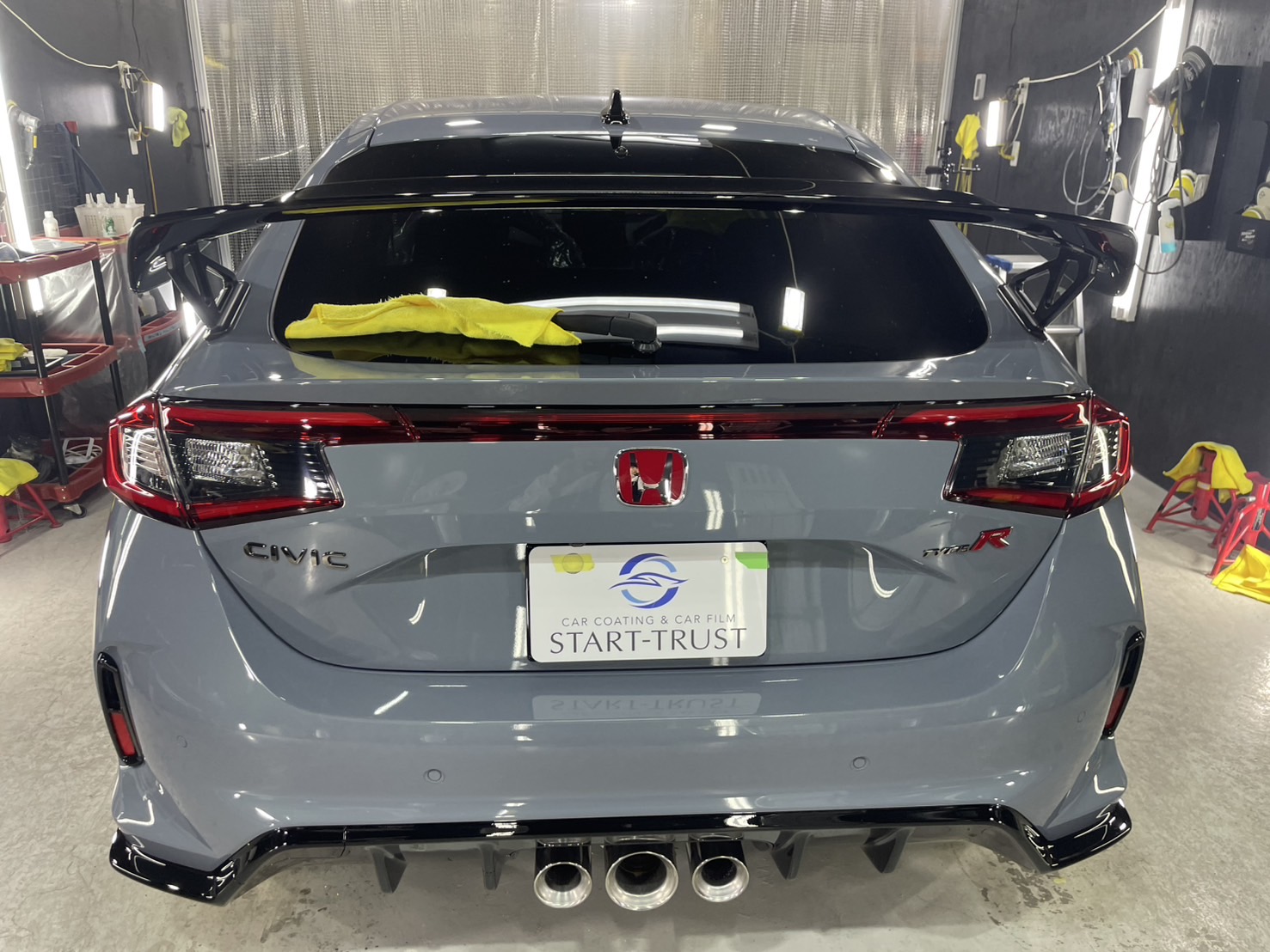 ホンダ シビックタイプR 施工写真 (22)