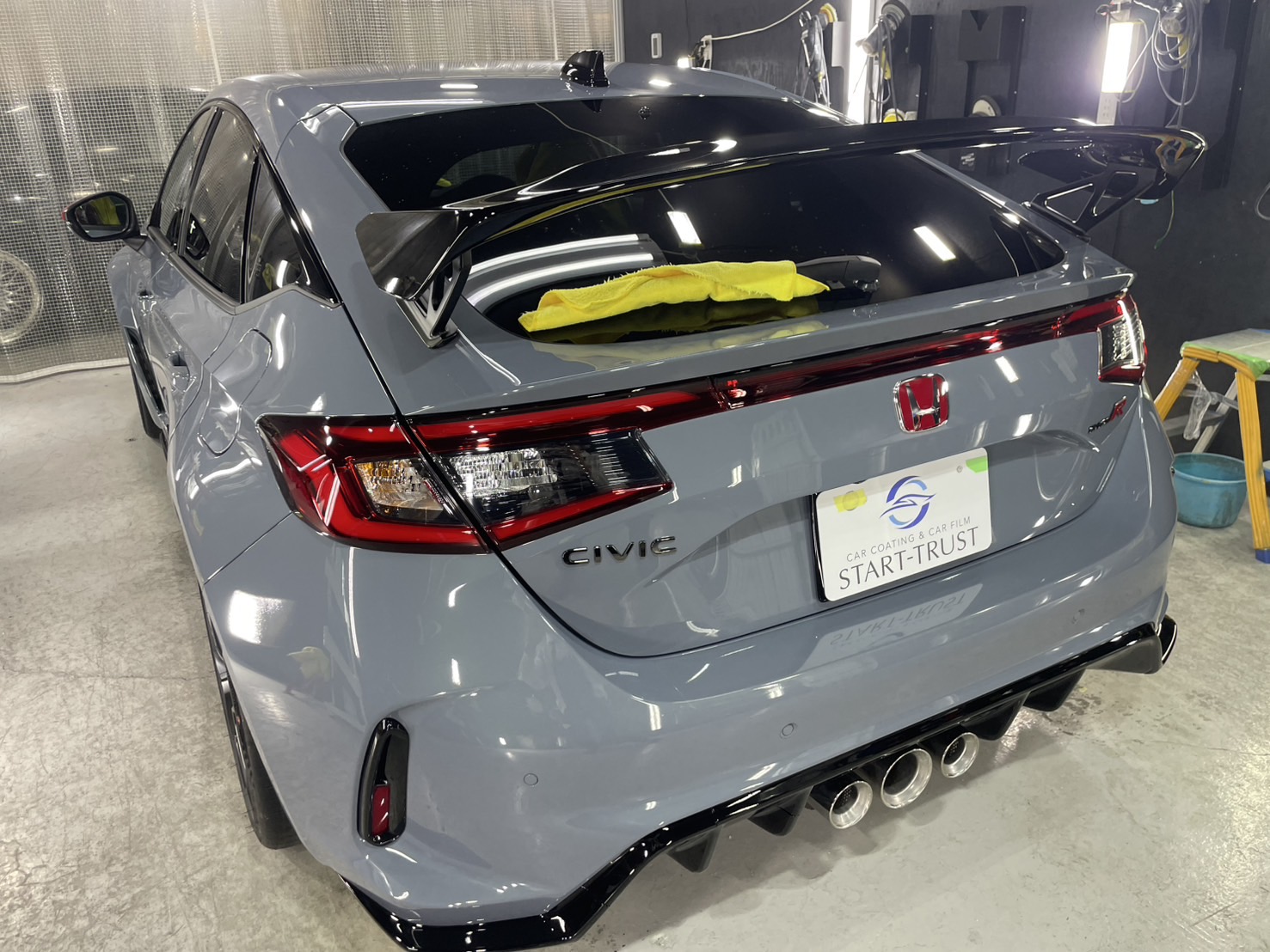 ホンダ シビックタイプR 施工写真 (21)
