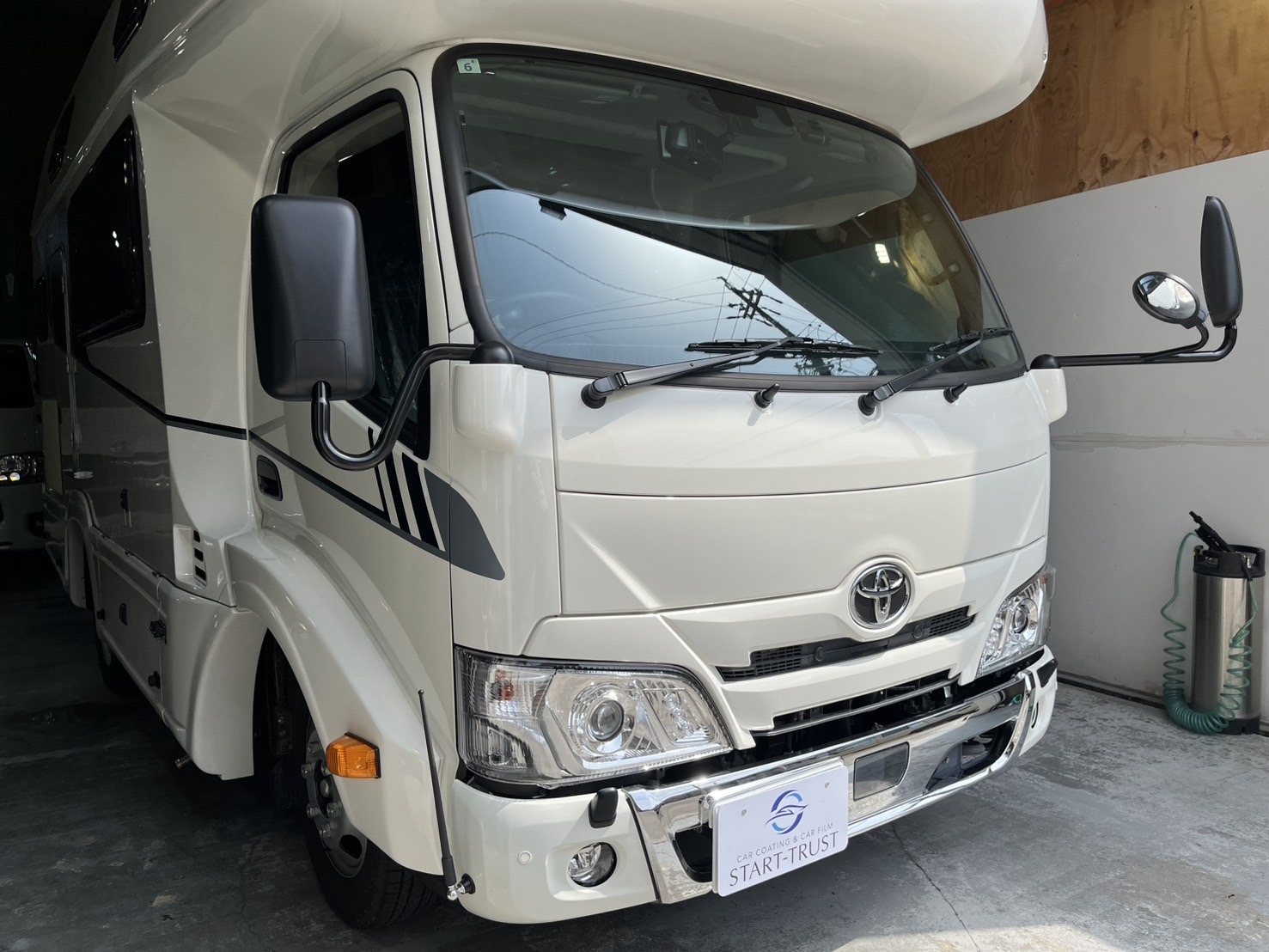 トヨタ プロテクションフィルム 施工前