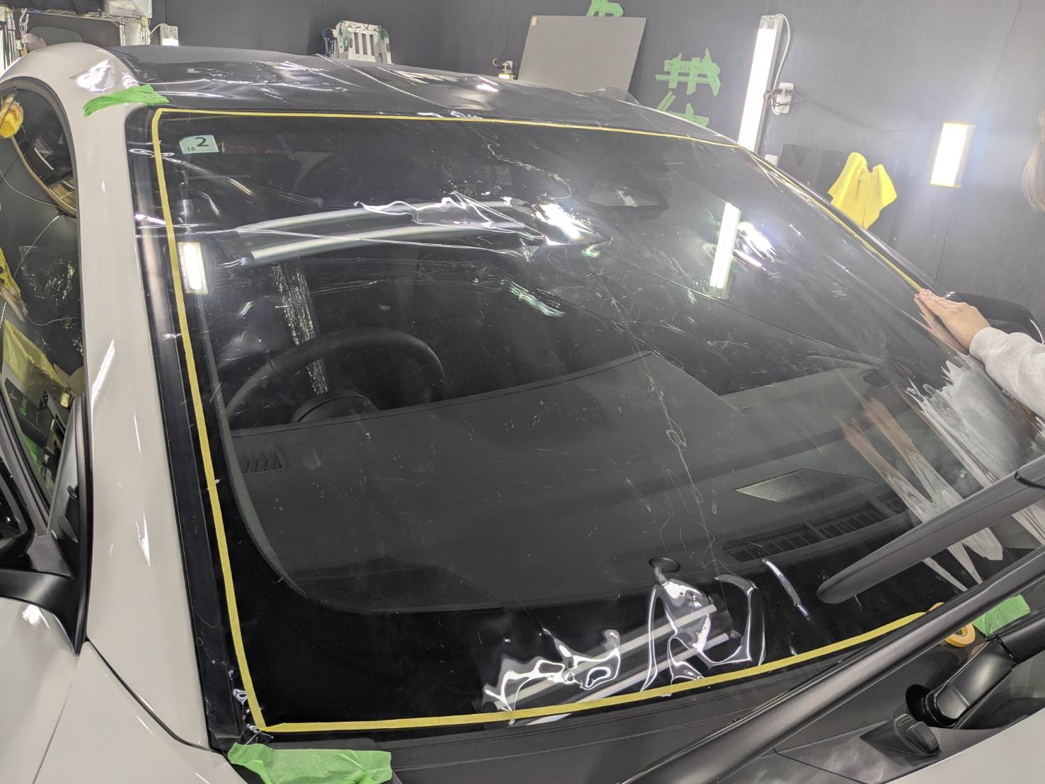 トヨタ GRヤリス 施工写真 (11)