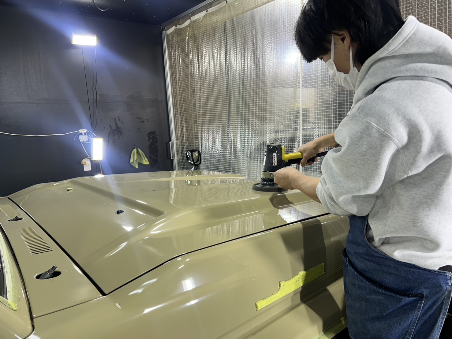 トヨタ ランドクルーザー セラミックコーティングの仕上がり