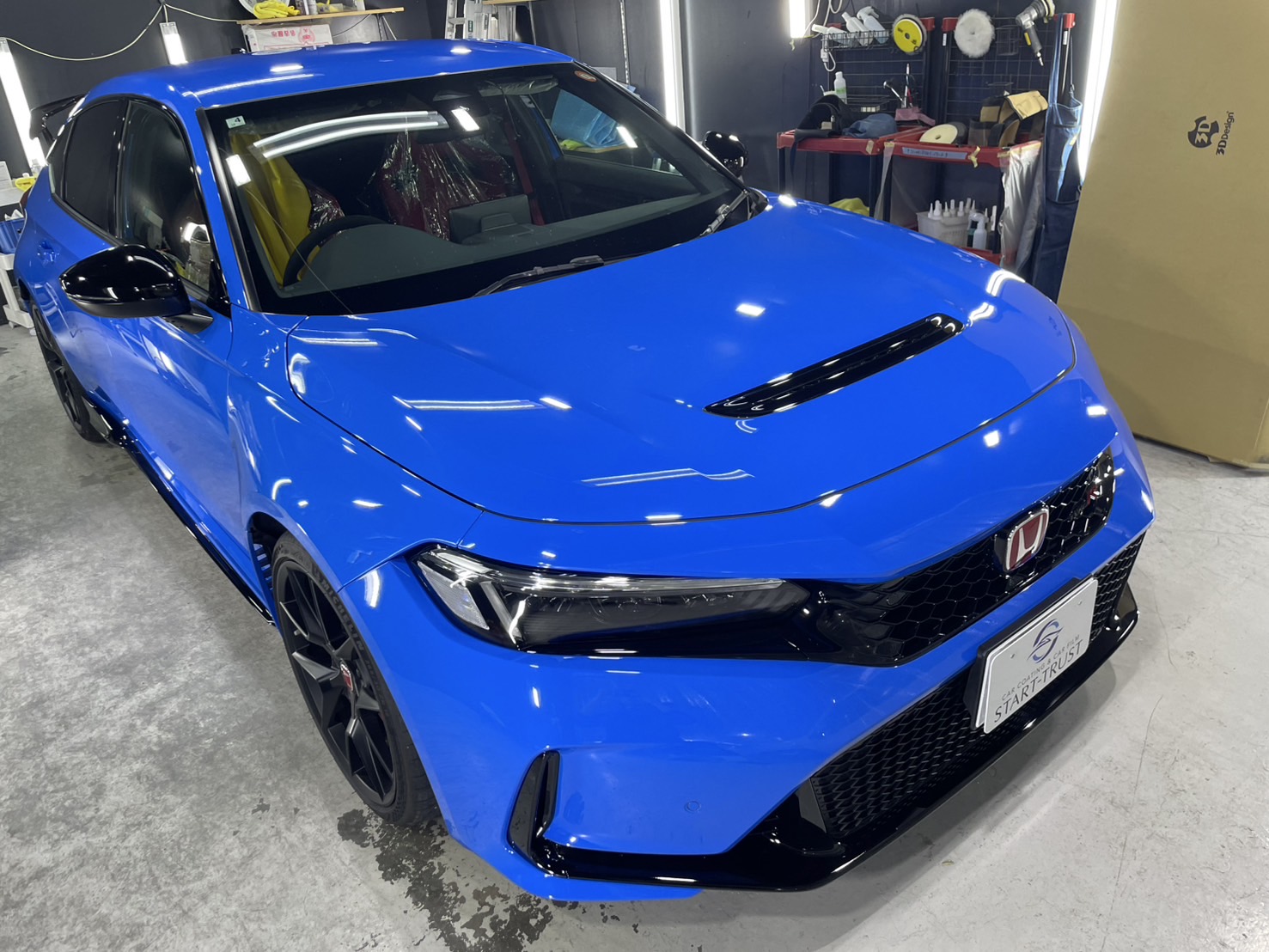ホンダ セラミックコーティングの仕上がり