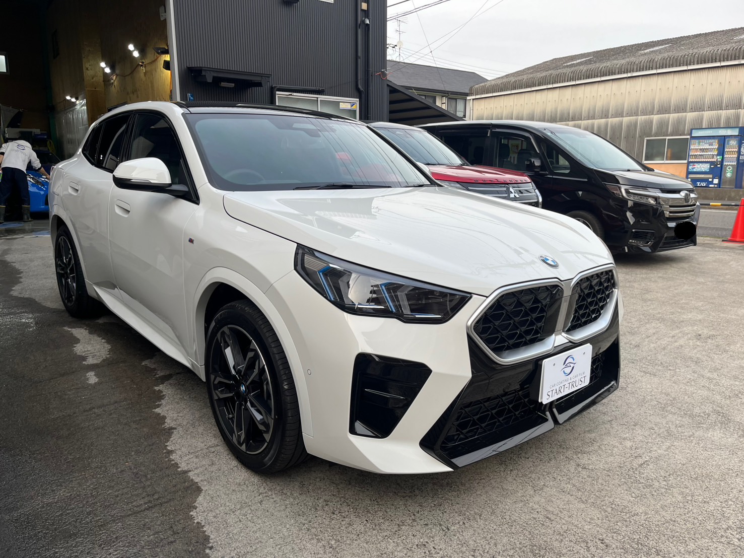 BMW X2 施工写真 (2)