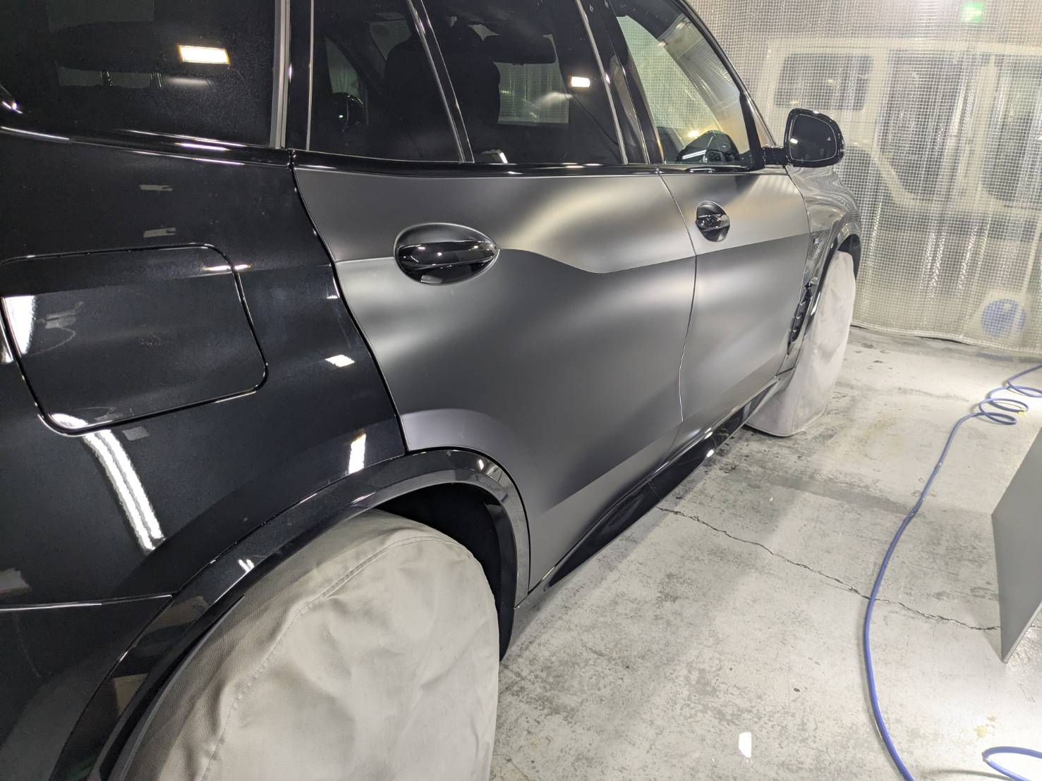 BMW X5 プロテクションフィルムの仕上がり