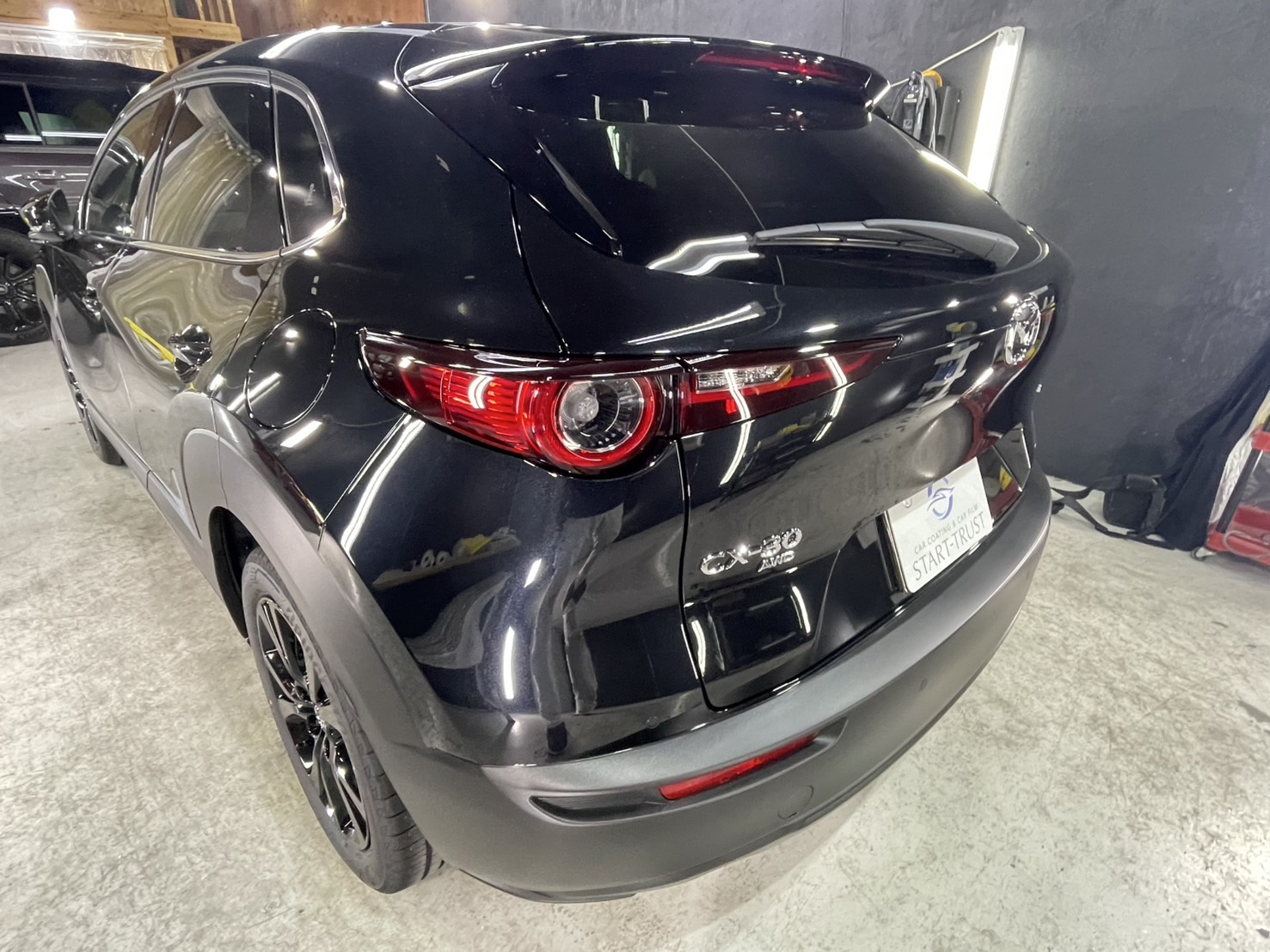 マツダ CX-30 セラミックコーティングの仕上がり