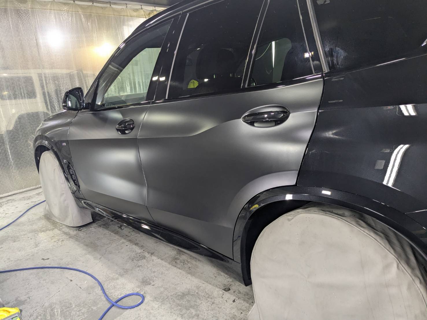 BMW X5 プロテクションフィルム 施工後の仕上がり