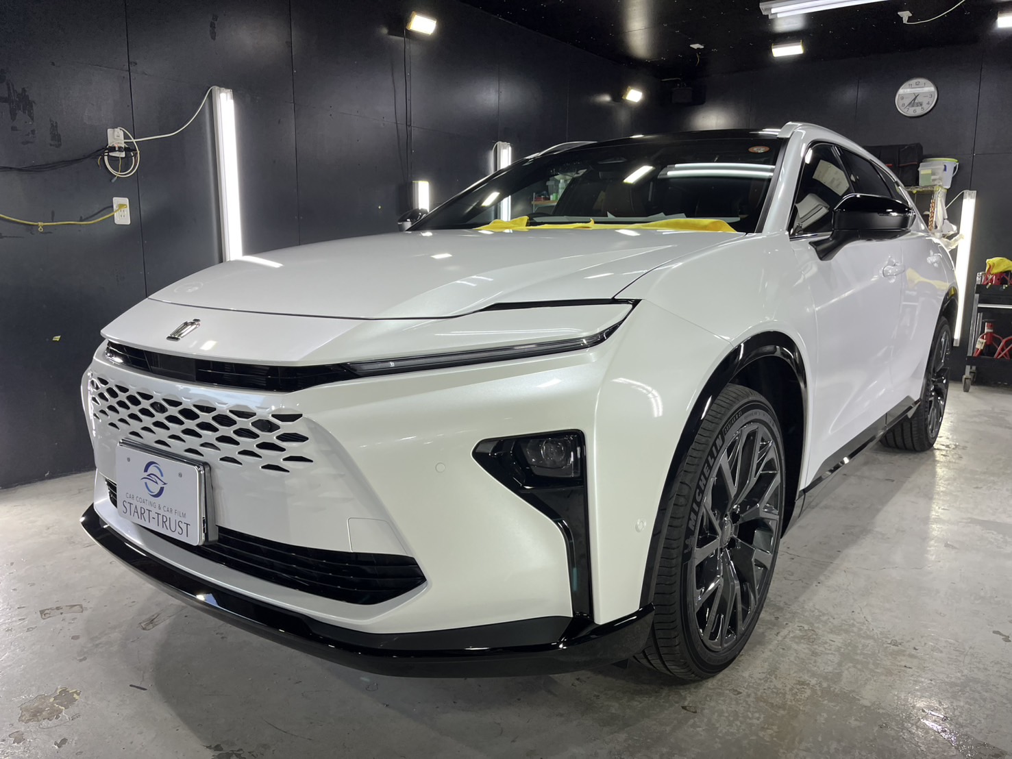 トヨタ クラウン セラミックコーティング 施工後の仕上がり