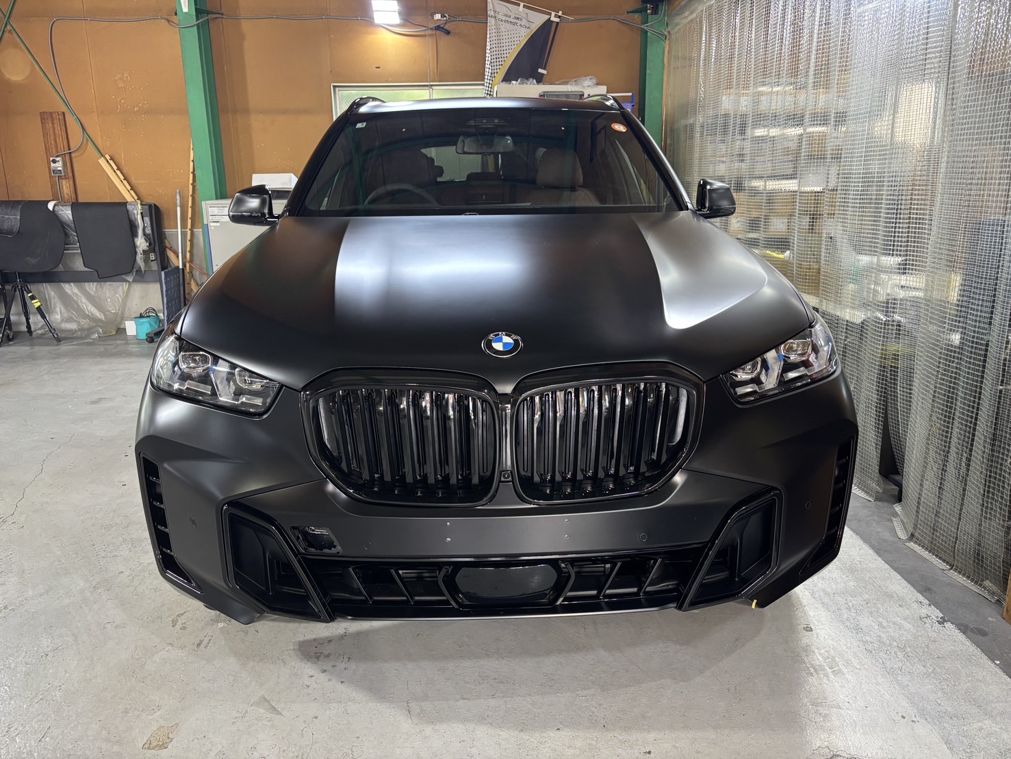 BMW X5 プロテクションフィルムの仕上がり