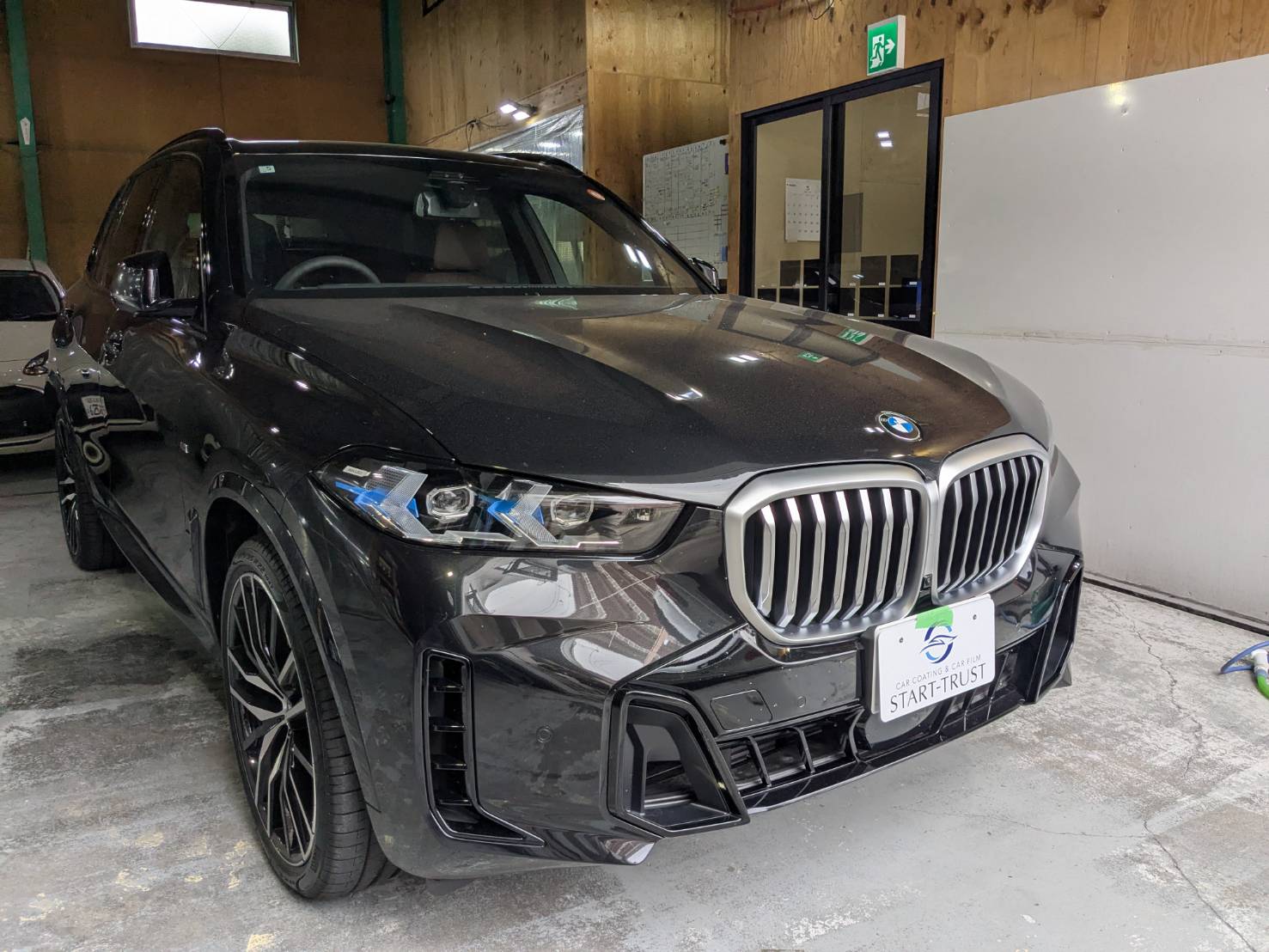 BMW X5 プロテクションフィルム 施工前