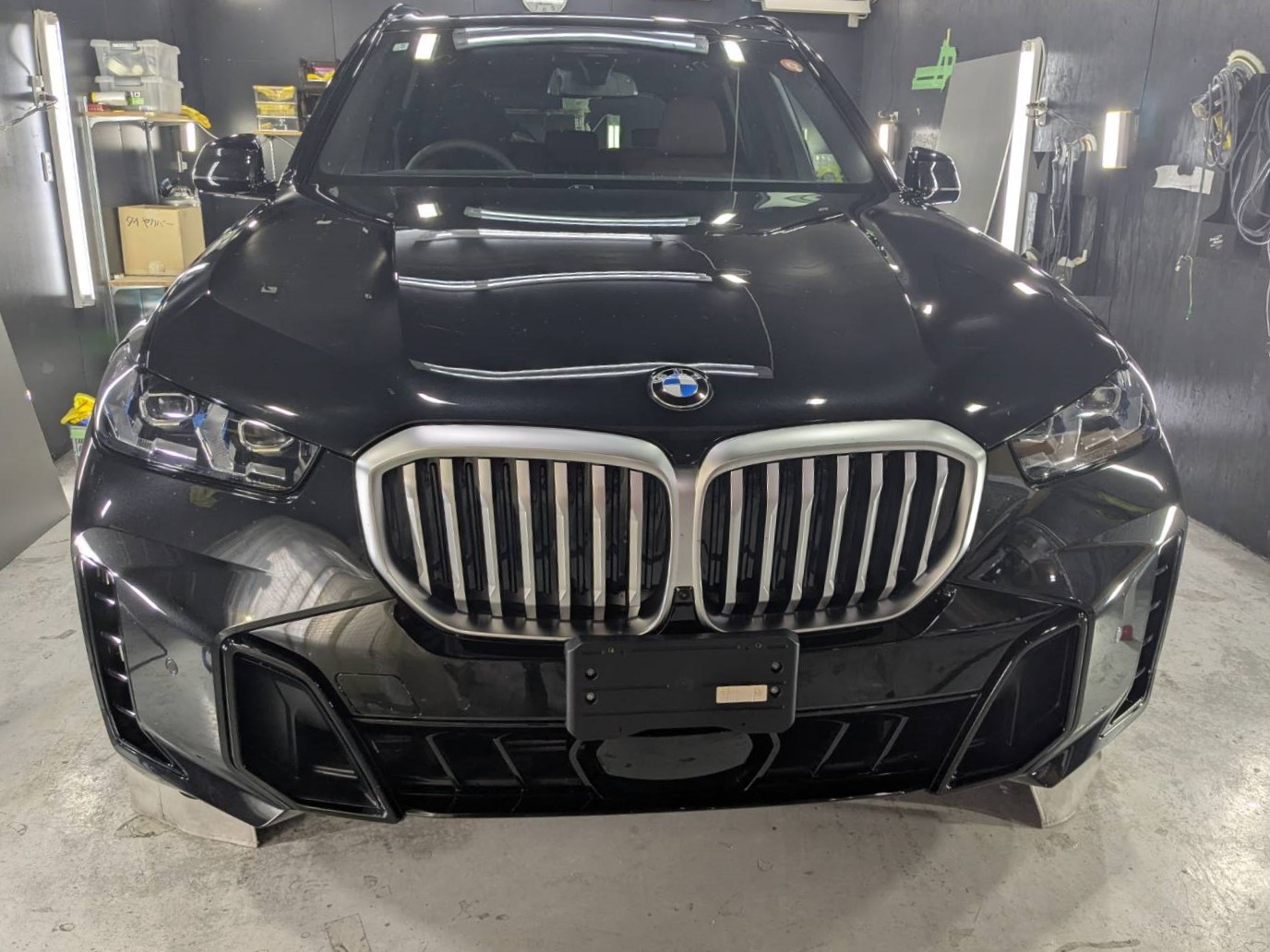 BMW X5 プロテクションフィルム 施工前