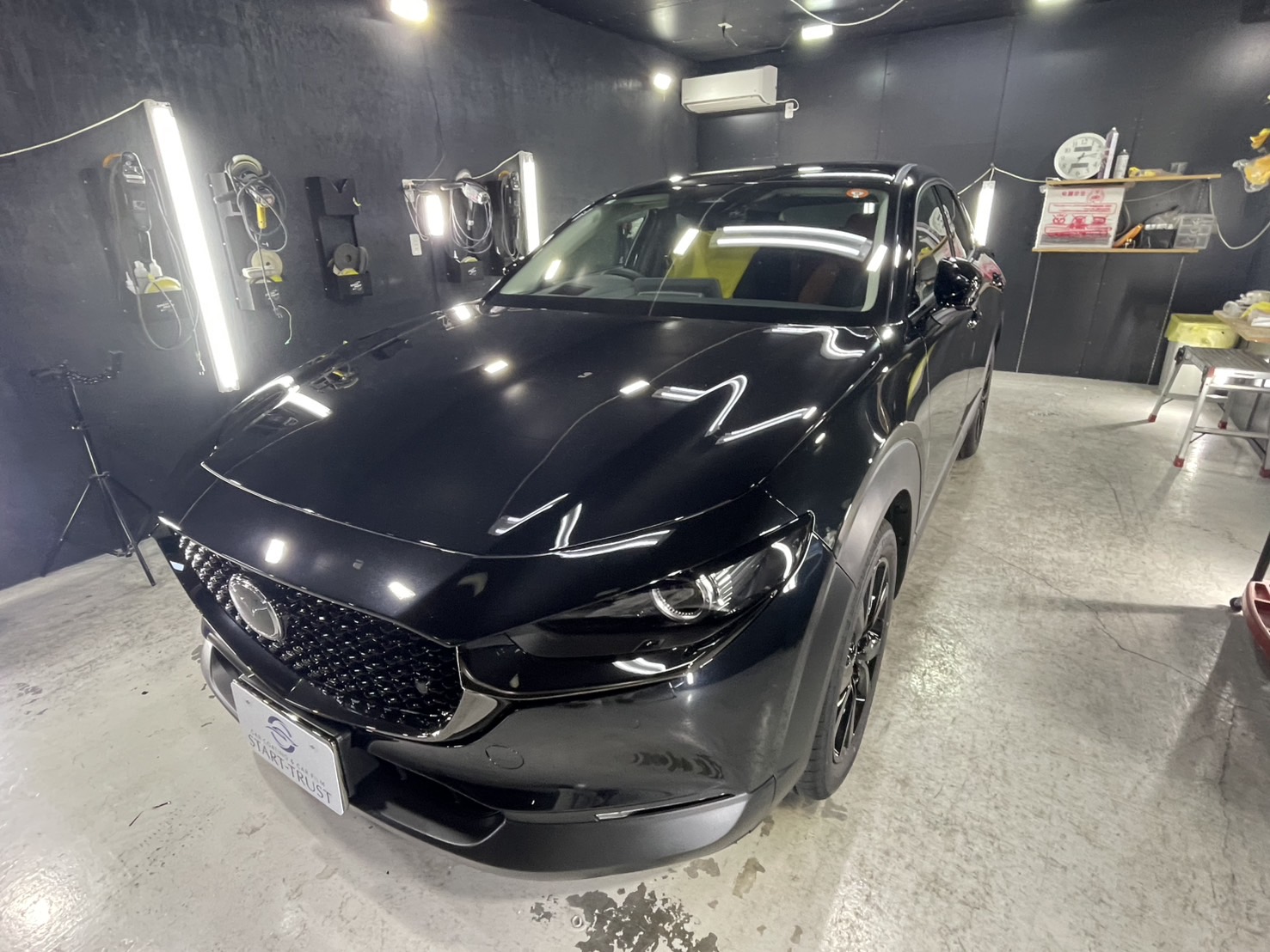 マツダ CX-30 セラミックコーティングの仕上がり