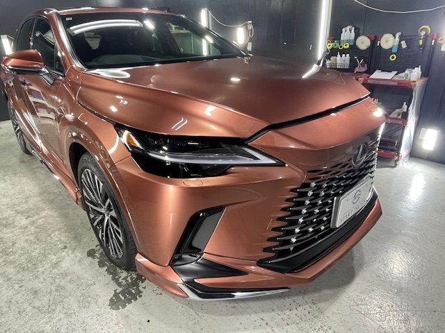 レクサス RX450h 施工写真 (1)