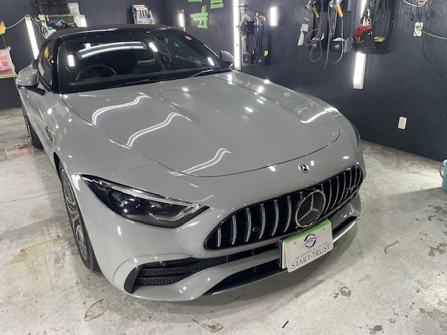 メルセデス・ベンツ SL43 施工写真 (1)