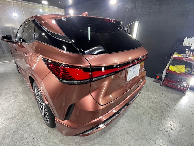 レクサス RX450h 施工写真 (2)
