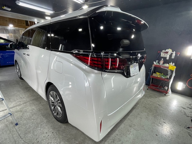 トヨタ アルファード 施工写真 (5)