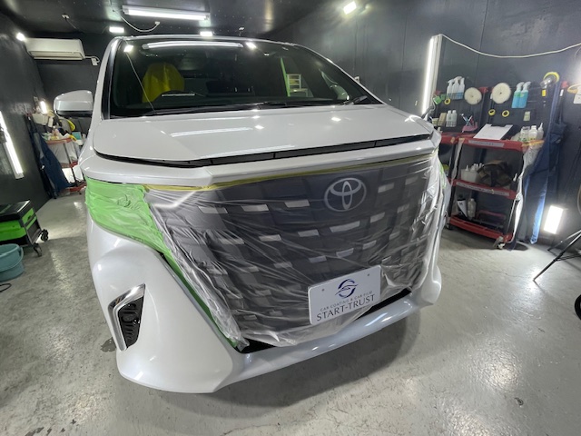 トヨタ アルファード 施工写真 (3)
