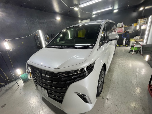 トヨタ アルファード 施工写真 (1)
