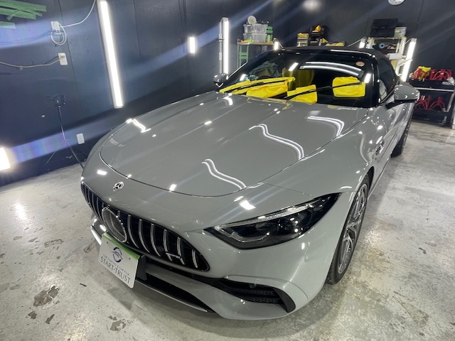 メルセデス・ベンツ SL43 施工写真 (5)