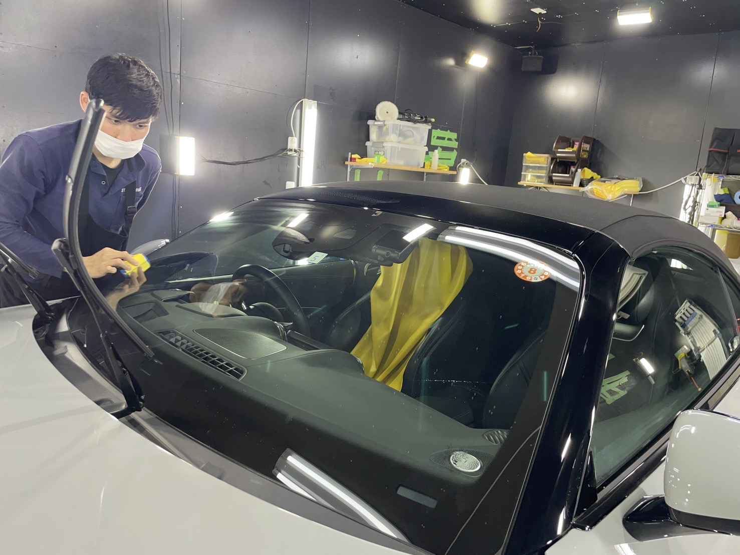 メルセデス・ベンツ SL43 施工写真 (7)