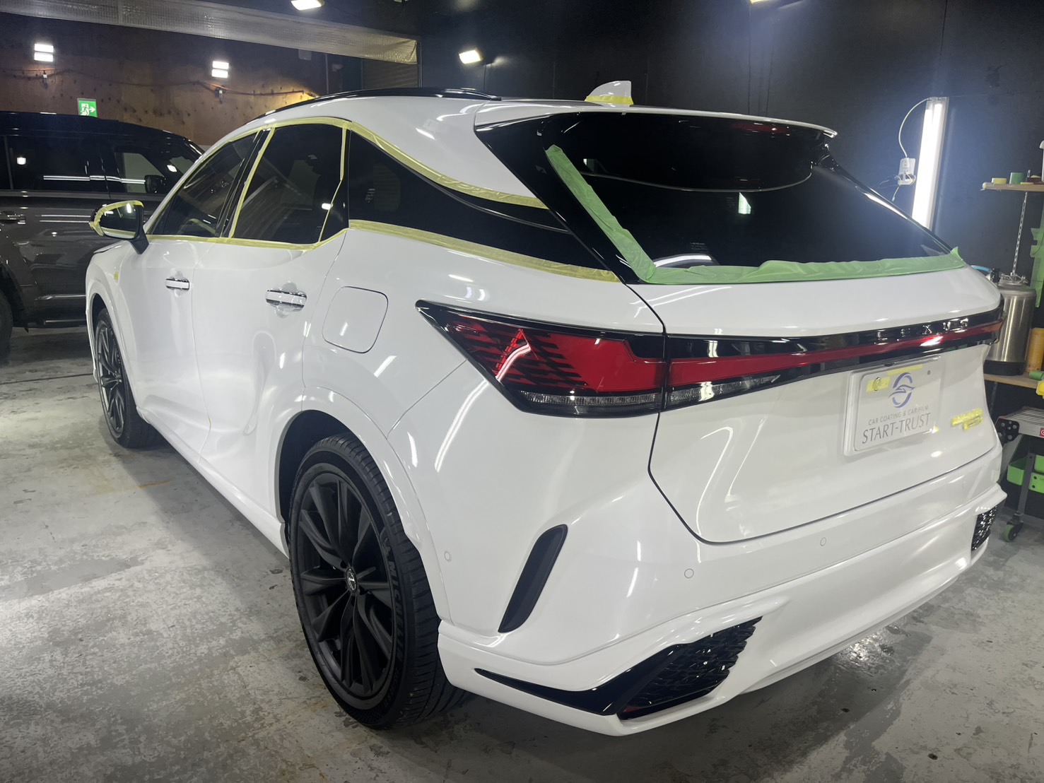 レクサス RX500ｈ 施工写真 (2)
