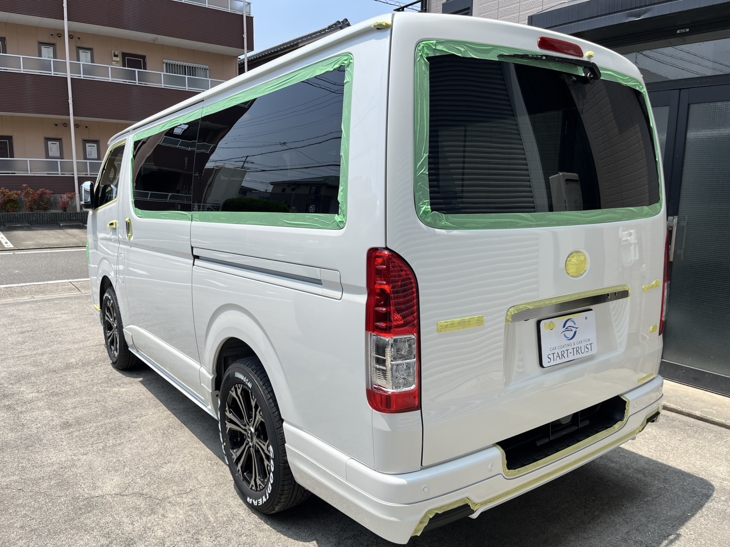 トヨタ ハイエース 施工写真 (4)