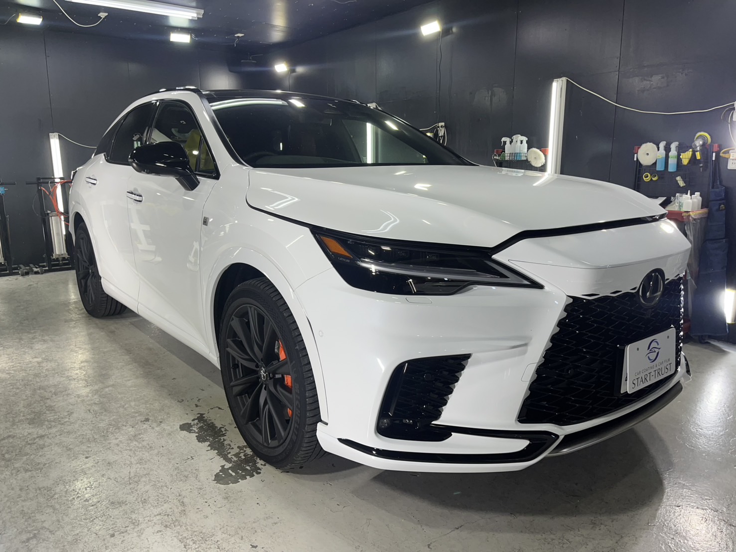 レクサス RX500h 施工写真 (1)